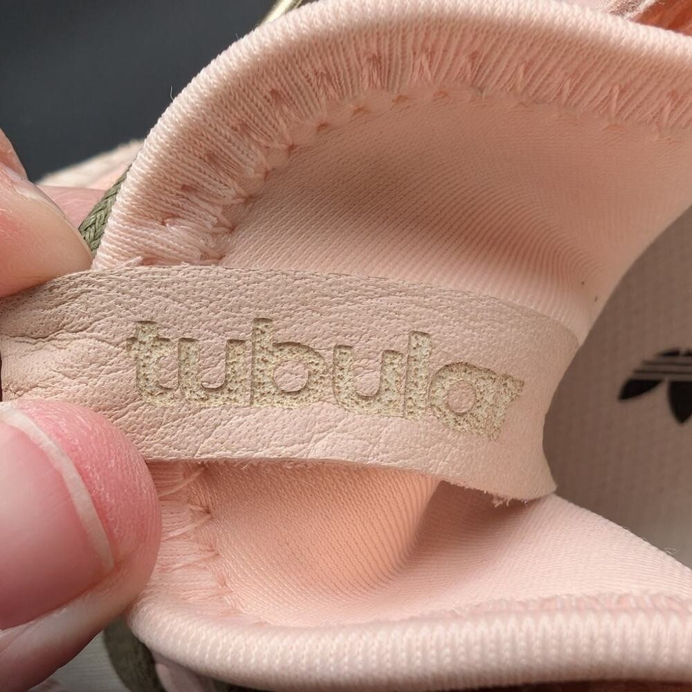 Adidas Tubular Shoes Womens 8 M Blush Pink Athletic Sneakers BA7379 Running - Picture 10 of 12